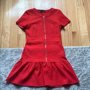 NWOT Kooples Red Peplum Dress